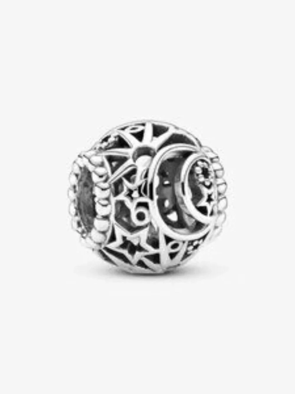 Pandora Openwork Sun Stars & Moon Charm